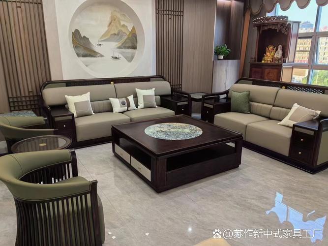 新中式別墅會所家具定制 蘇州源頭工廠，匠心鑄就高端室內外裝飾